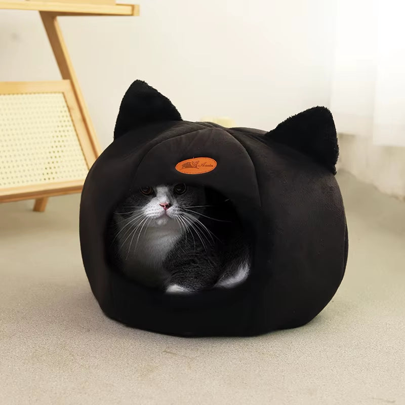Warm Multi-Shaped Pet Nest a Multi-Purpose Cat Bed That Cats Love Pet Rest Home Portable Cat Litter Is Easy to Clean