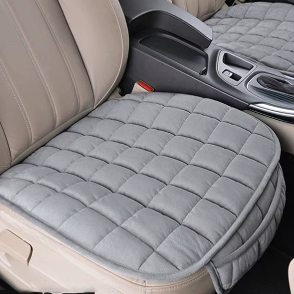 Car Seat Cover Winter Warm Universal Seat Cushion Anti-Slip Front Chair Breathable Pad for Vehicle Auto Truck Seat Protector